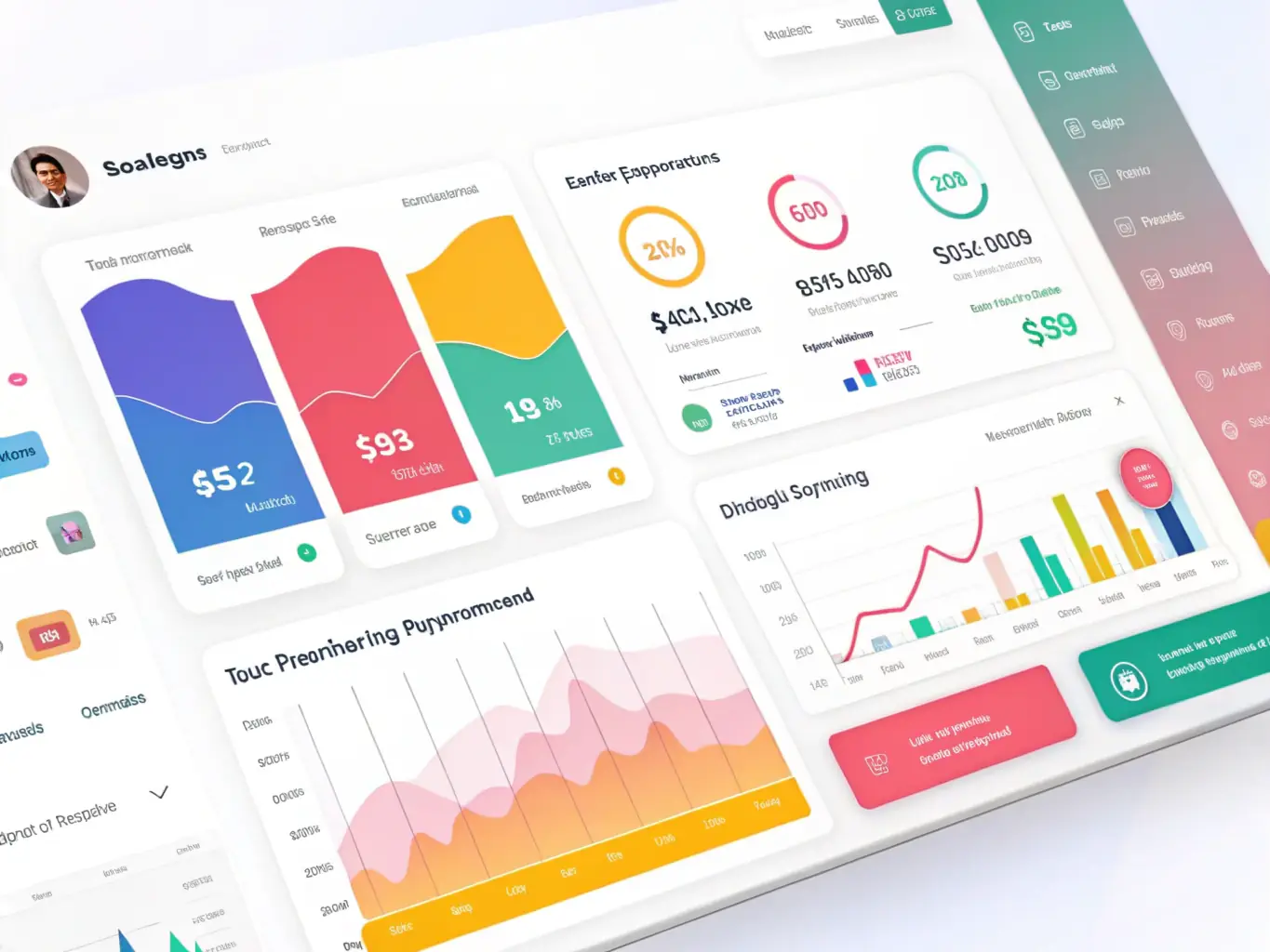 A secure online platform displaying various financial management tools and resources offered by Mercury Bank.